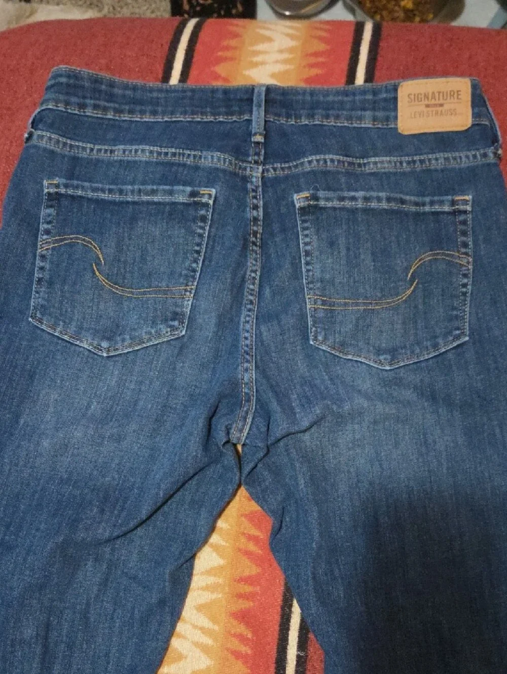 Signature by Levi Strauss stretch dark